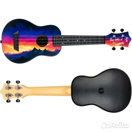 Укулеле flight TUS-EE sunset Elise Ecklund Travel