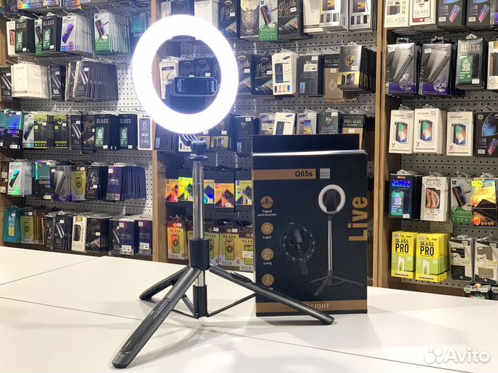 Кольцевая лампа 21см