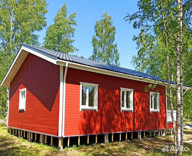 Каркасный дом 11,5х8