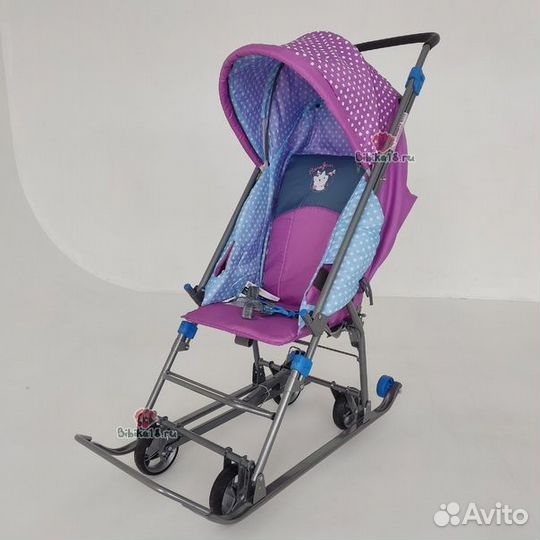 Детские санки коляска ника