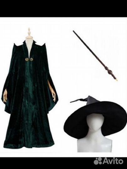 Костюм из гарри поттера профессор Макгонагалл