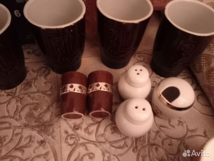 Ваза, солянки, бокалы, кружки СССР