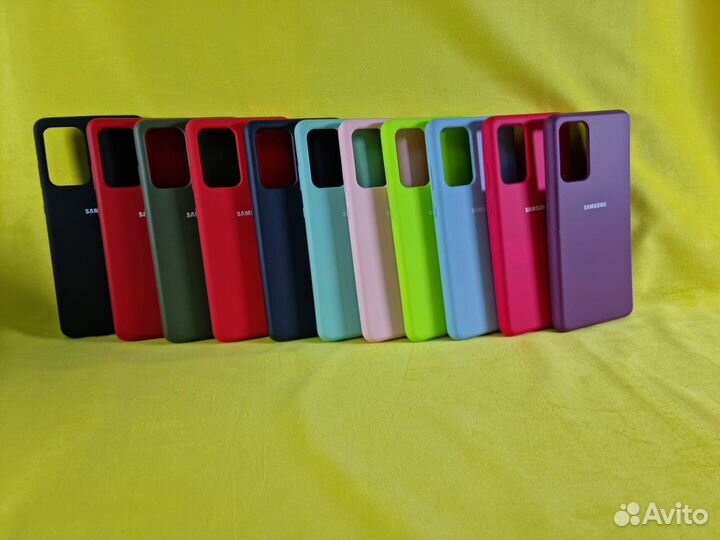 Чехол Samsung A72 Silicone Case