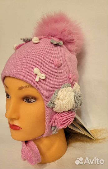 Шапка зима шерстяная чоби chobi 44-46,48-50,52-54