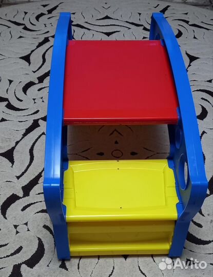 Детский игровой комплекс 2 в 1. Стол-качалка