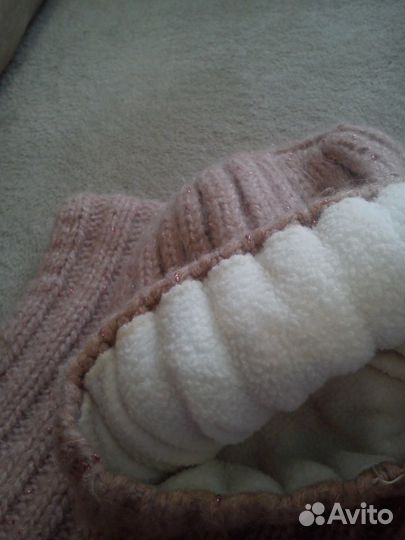 Шапочка и снуд зима