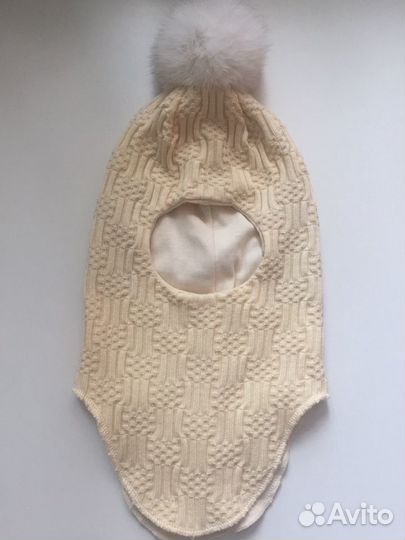 Шапка шлем для девочки