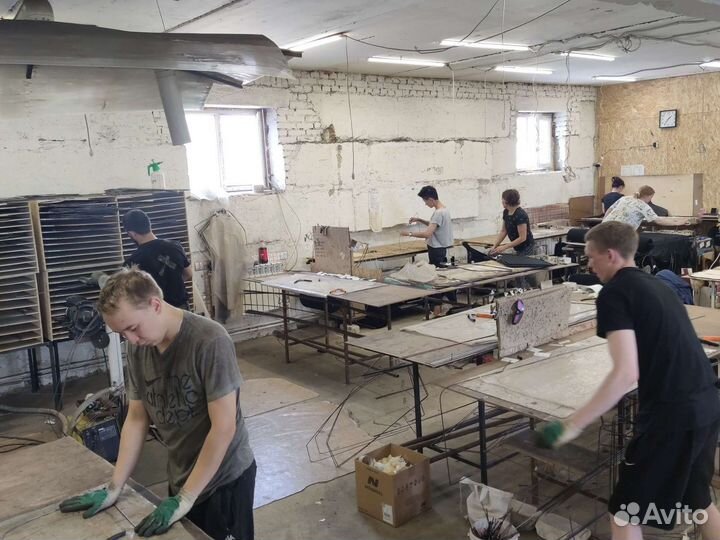 Разнорабочие на производство