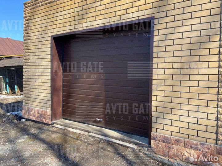 Секционные ворота гаражные