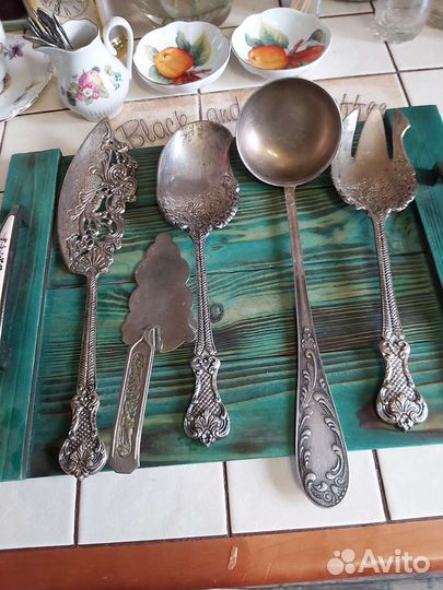 Винтаж Англия и СССР мельхиор