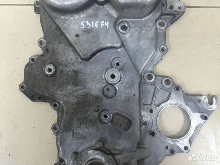 Крышка двигателя передняя Hyundai Solaris 2017