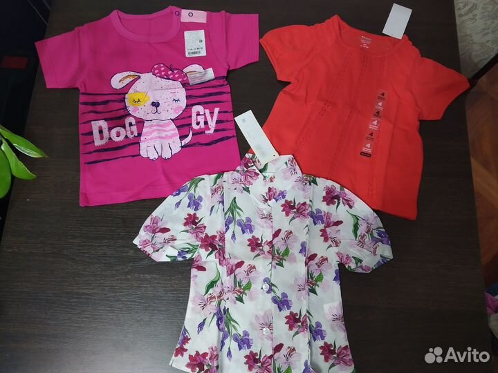 Вещи пакетом на девочку 2-3 года