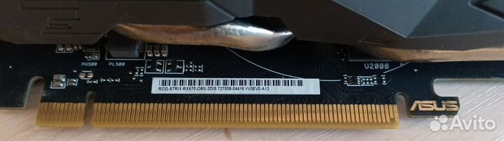 Видеокарта Asus RX570 8Gb