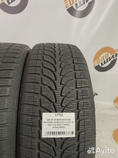 Bridgestone Blizzak LM-80 Evo 235/60 R18