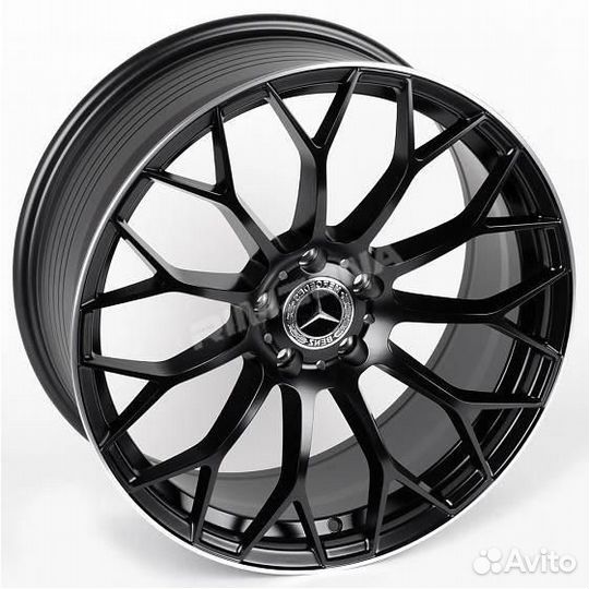 Литой диск в стиле Mercedes R19 5x112. Разные диза