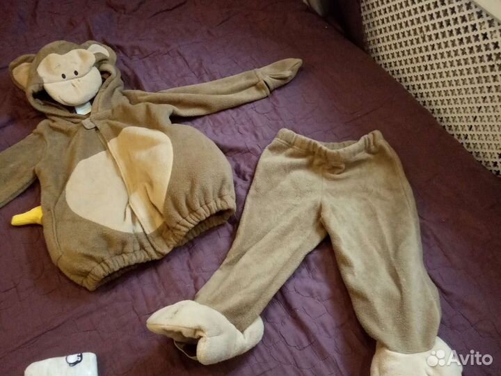 Новогодний костюм обезьянки на 2-3 года