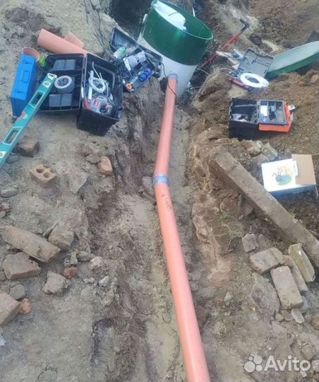 Установка септиков под ключ