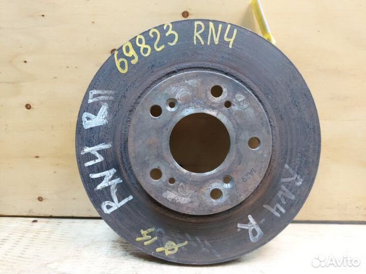 Диск тормозной передний Honda Stream RN4 K20A 2000