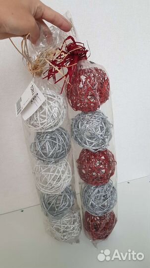 Декоративные шары IKEA икеа