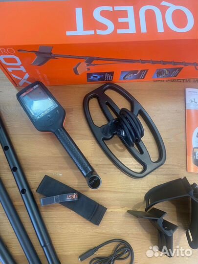 Металлоискатель Quest X10 Pro, лопата