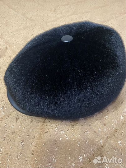 Меховая мужская кепка