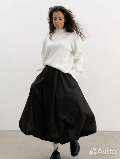 Юбка баллон макси