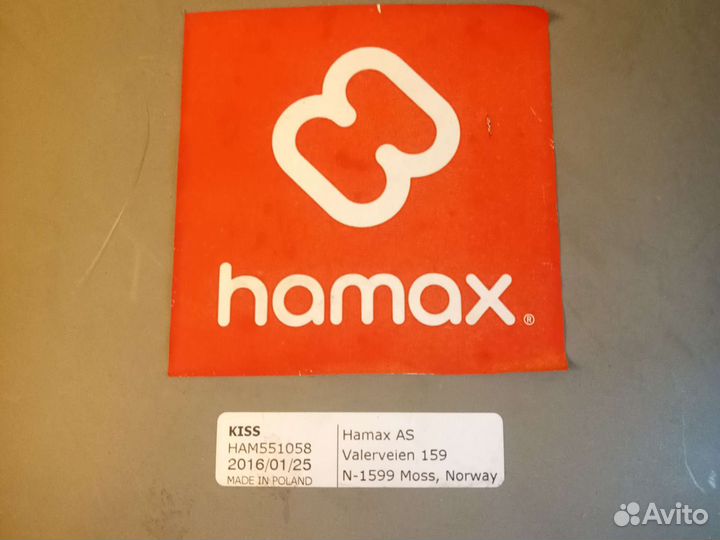 Детское велокресло hamax