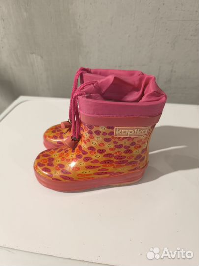 Резиновые сапоги для девочки 23