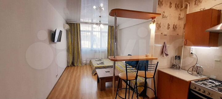 Квартира-студия, 28,6 м², 1/4 эт.