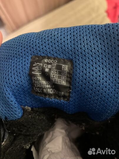 Ботинки зимние ecco 37