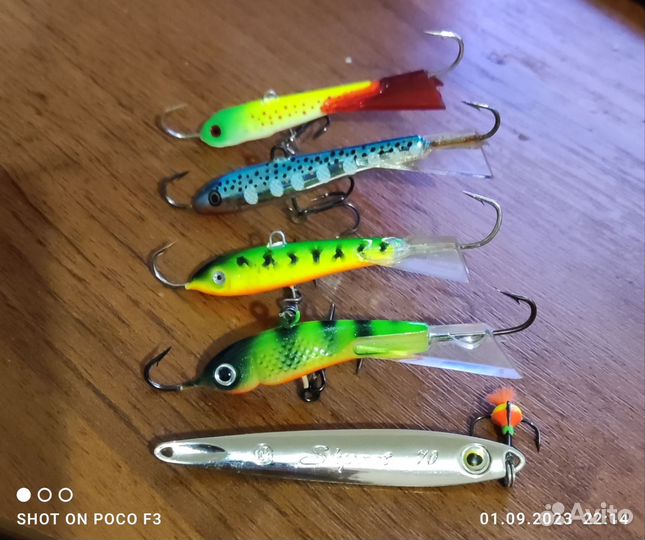 Набор балансиров (Lucky John, Rapala, Hit fish)