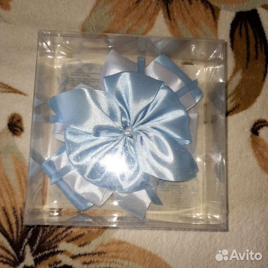 Бант для конверта на выписку