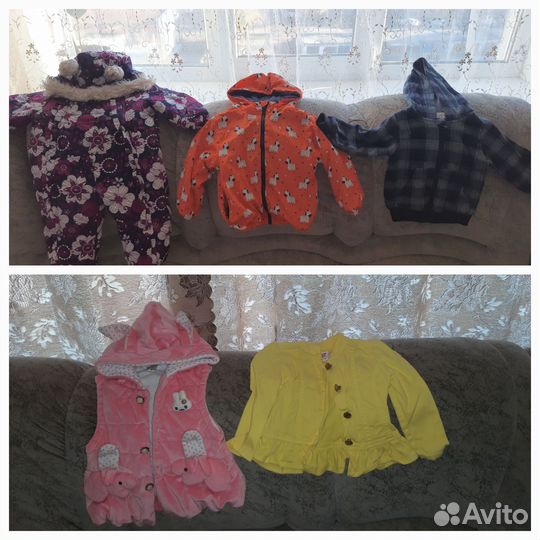 Вещи пакетом на девочку