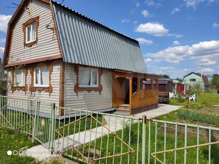 Дача 52 м² на участке 4 сот.