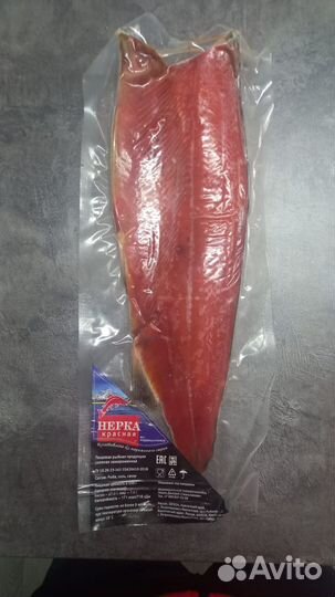 Рыба Нерка слабосоленая мороженная с Камчатки