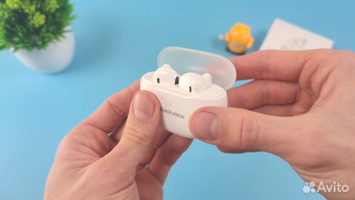Наушники Blackview AirBuds 6 White. Оригинал. Новы