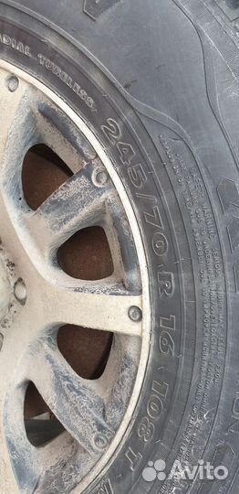 R16 Nordman WR SUV 245/70, PCD 6x139.7 DIA 93.1