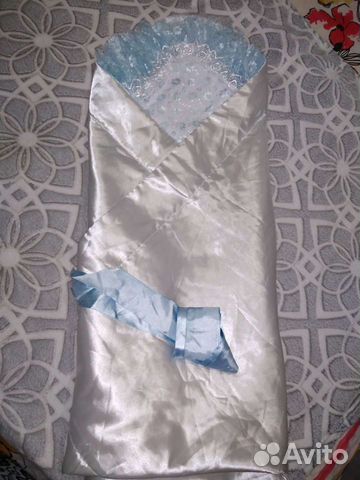 Конверт на выписку для мальчика летний