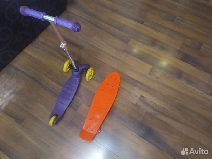 Самокат и скейт детские