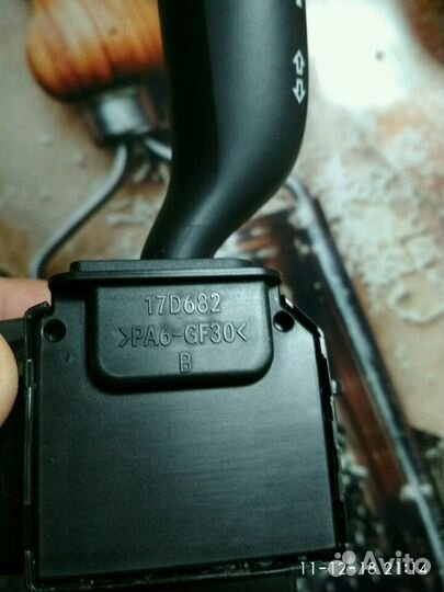 Подрулевой переключатель на мазда 3 бл