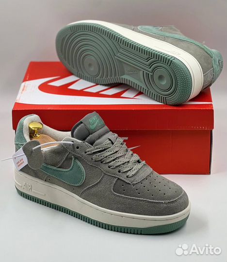 Nike Air Force 1 low Серый