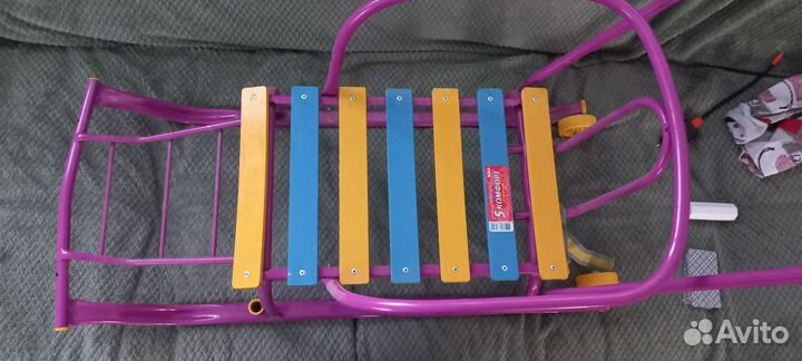 Детские санки на колесах