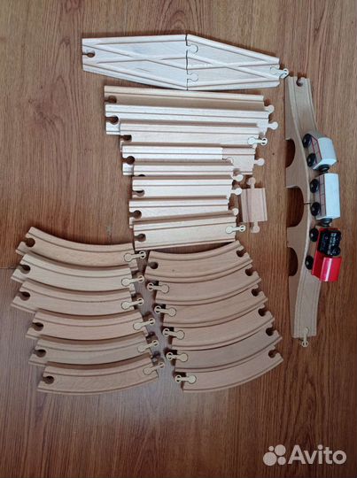 Деревянная железная дорога Икеа