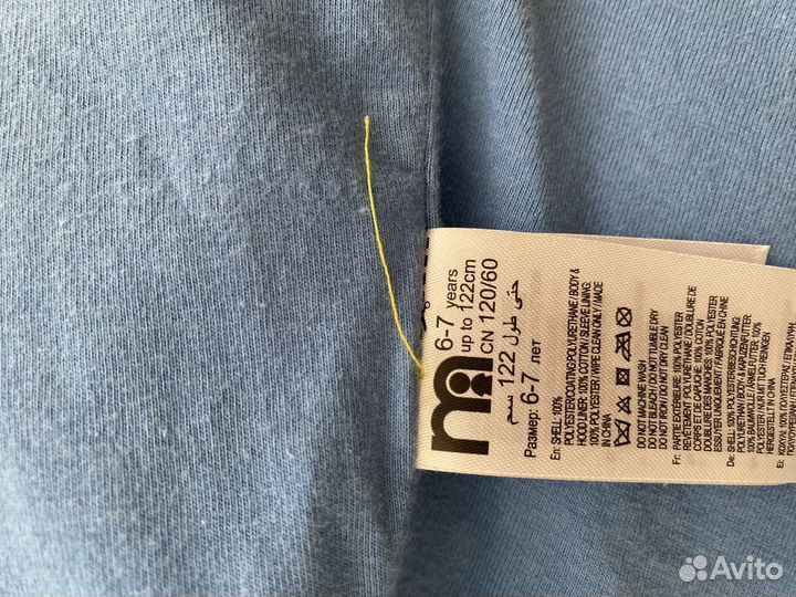 Дождевик для девочки Mothercare р-р 122