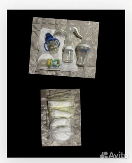 Молокоотсос, бутылочки