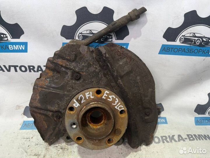 Кулак поворотный передний левый Bmw X5 E53 M57D30