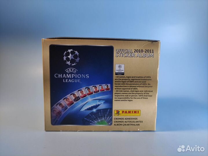 Наклейки panini Лига Чемпионов 2010-2011