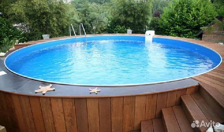 Бассейн морозостойкий 400х125 Лагуна