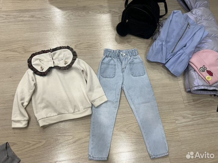 Одежда на девочку пакетом 110-116 Zara