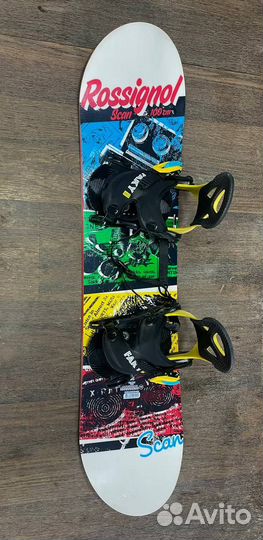 Сноуборд Rossignol Scan 100 + крепы Wedze XS/S